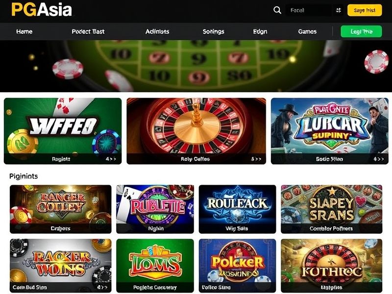 Discover the best online gambling experience at PGAsia. Play popular games like slots, poker, and roulette at pgasia.com. Enjoy exclusive bonuses and real money rewards.