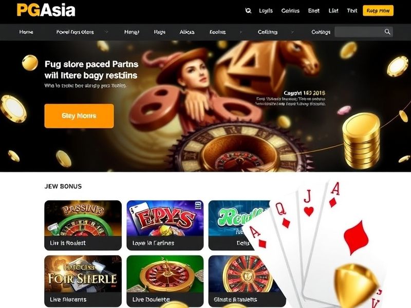 Discover the best online gambling experience at PGAsia. Play popular games like slots, poker, and roulette at pgasia.com. Enjoy exclusive bonuses and real money rewards.